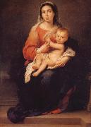Bartolome Esteban Murillo The Virgin and Child oil painting reproduction